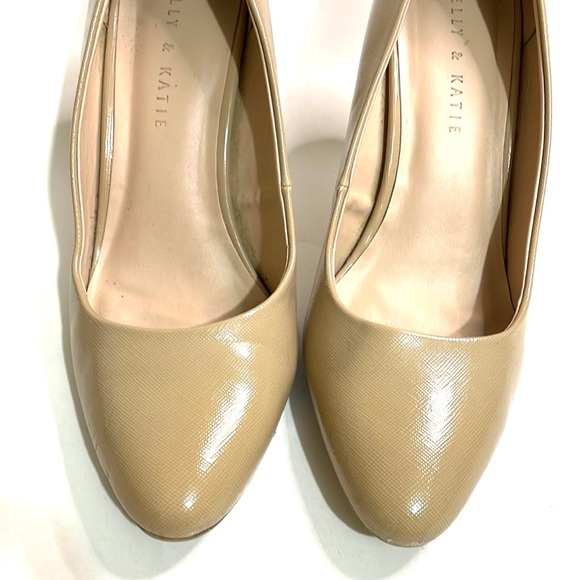 Kellie & Katie Tiana Tan Work Shoes Heels Size 9 - Picture 3 of 11